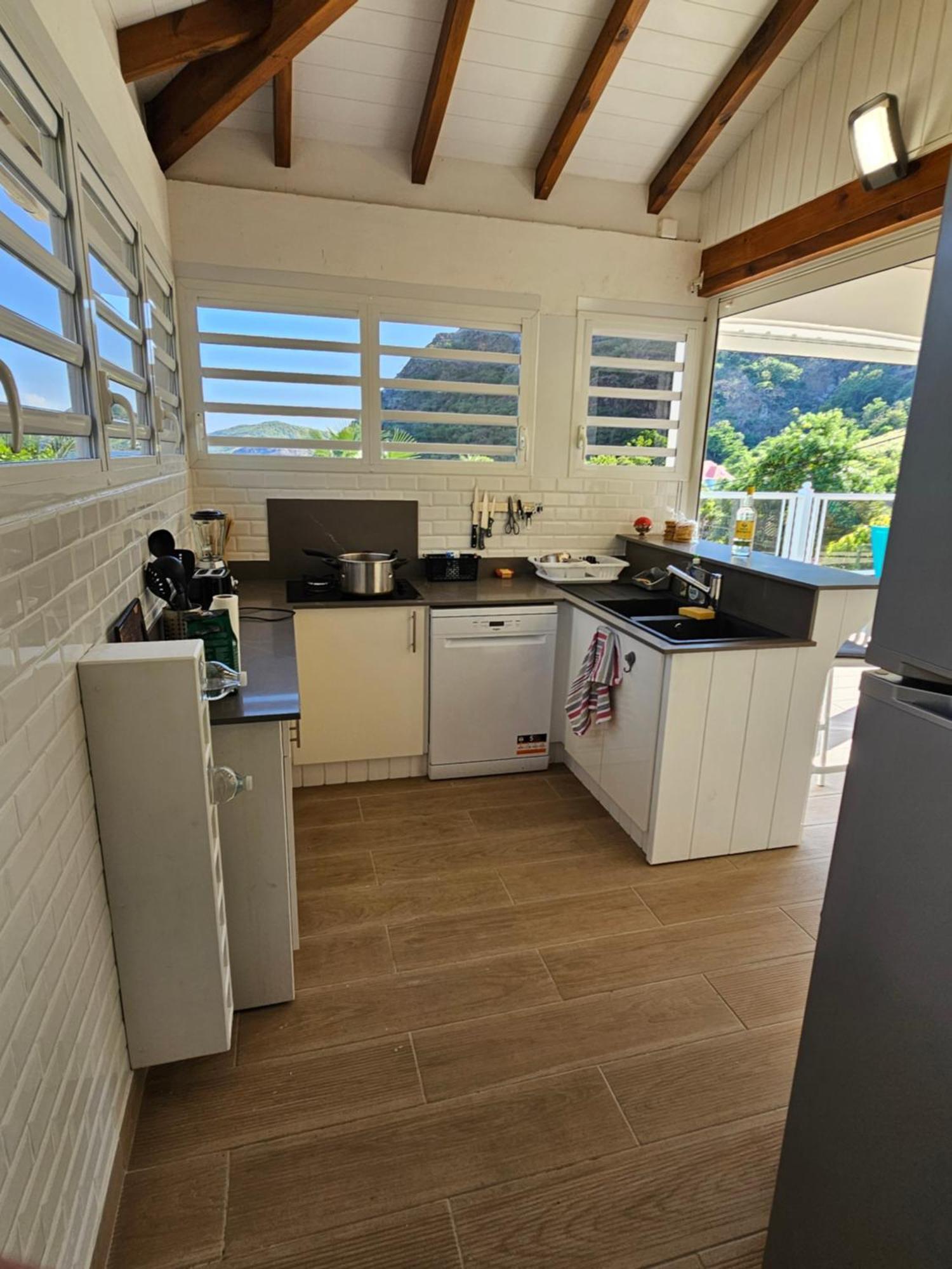 Villa Celyote - Haut De Villa, Vue Mer, A 150M De La Plage Anse Figuier Terre-De-Haut Dış mekan fotoğraf